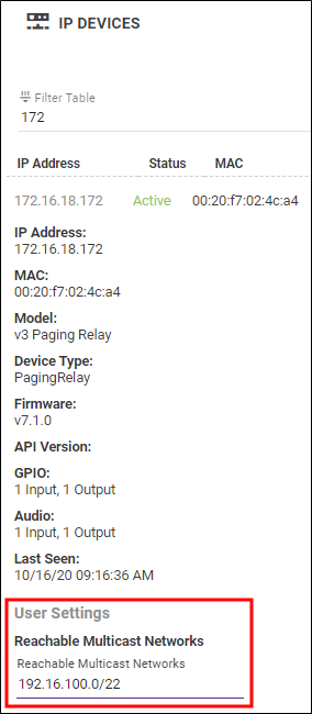 Setting the Reachable Multicast Network